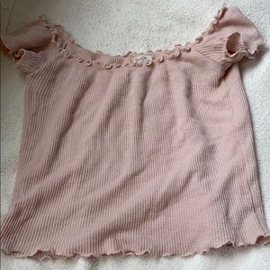 Brandy Melville lettuce shirt